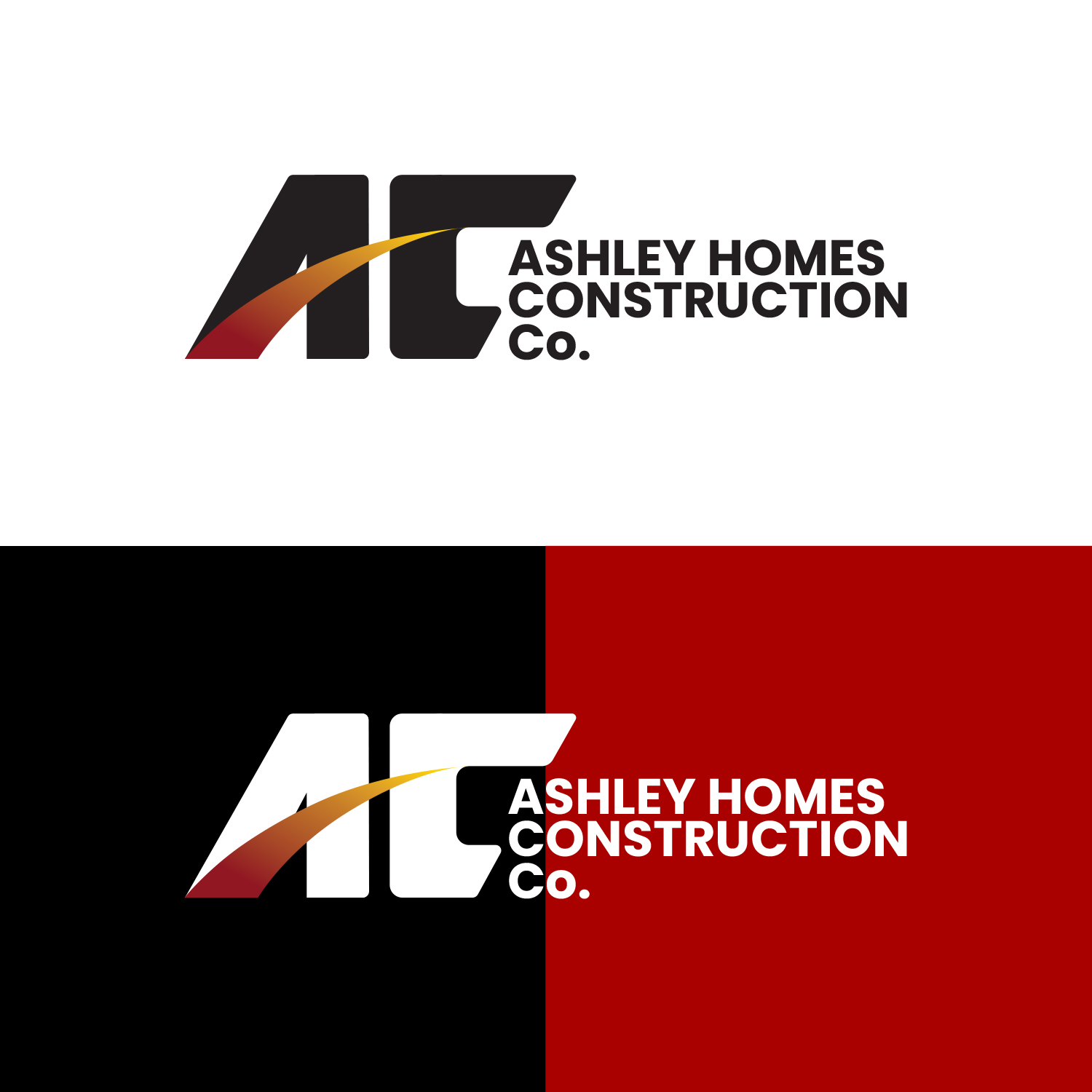 Logo Design by artheirz for Ashley Homes Construction Co LLC | Design #30489668