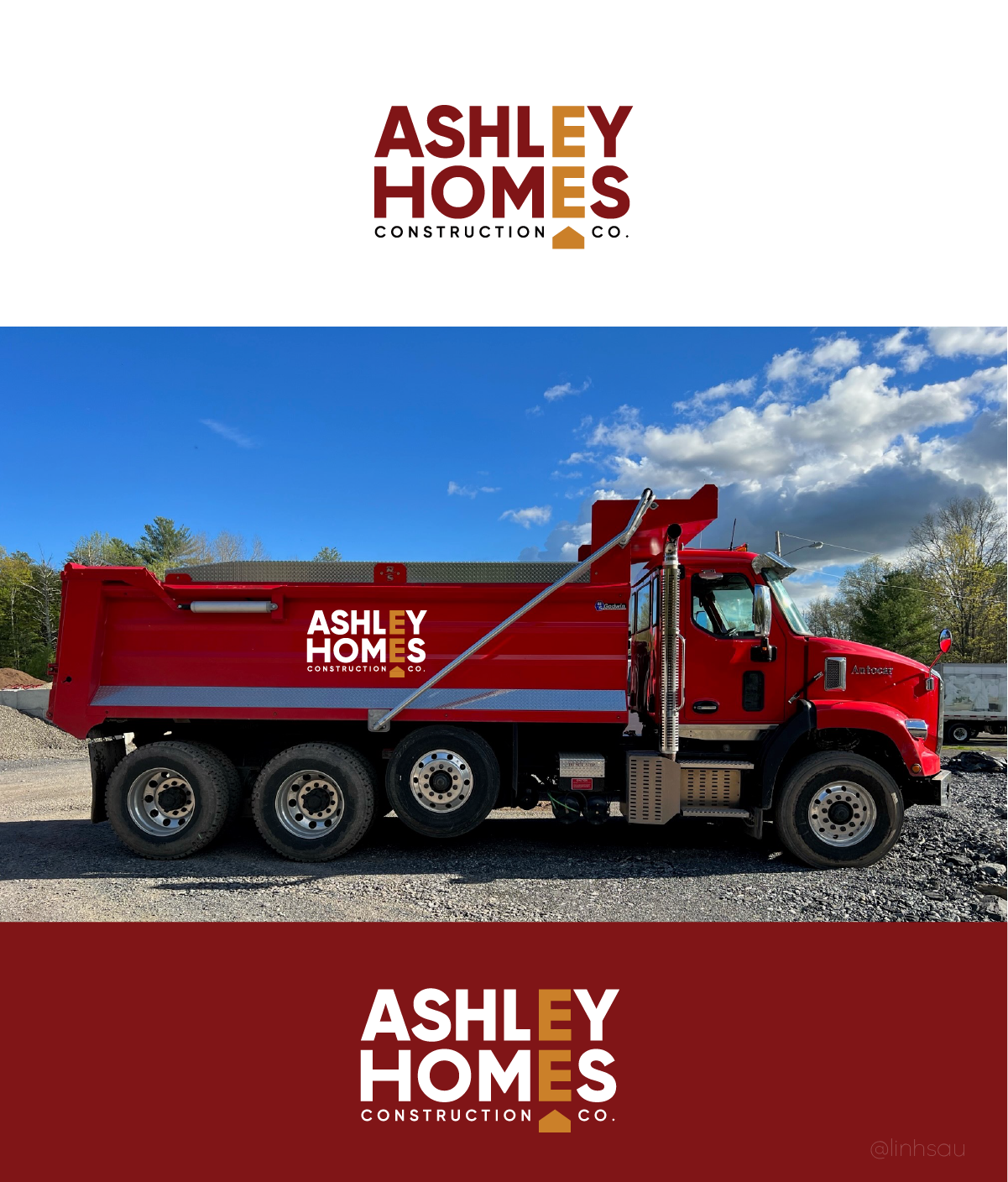 Logo Design by linhsau for Ashley Homes Construction Co LLC | Design #30483145