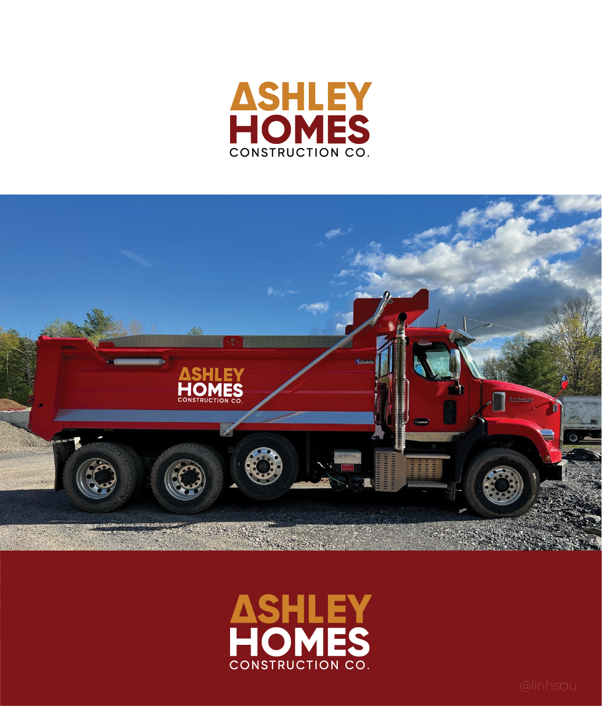 Logo Design by linhsau for Ashley Homes Construction Co LLC | Design #30483299