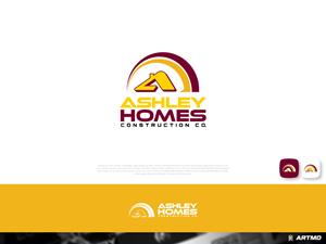 Logo Design by ARTMD for Ashley Homes Construction Co LLC | Design: #30482262