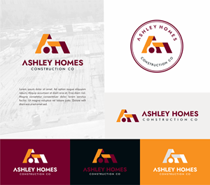 Logo Design by Design by Nilahm for Ashley Homes Construction Co LLC | Design: #30487029