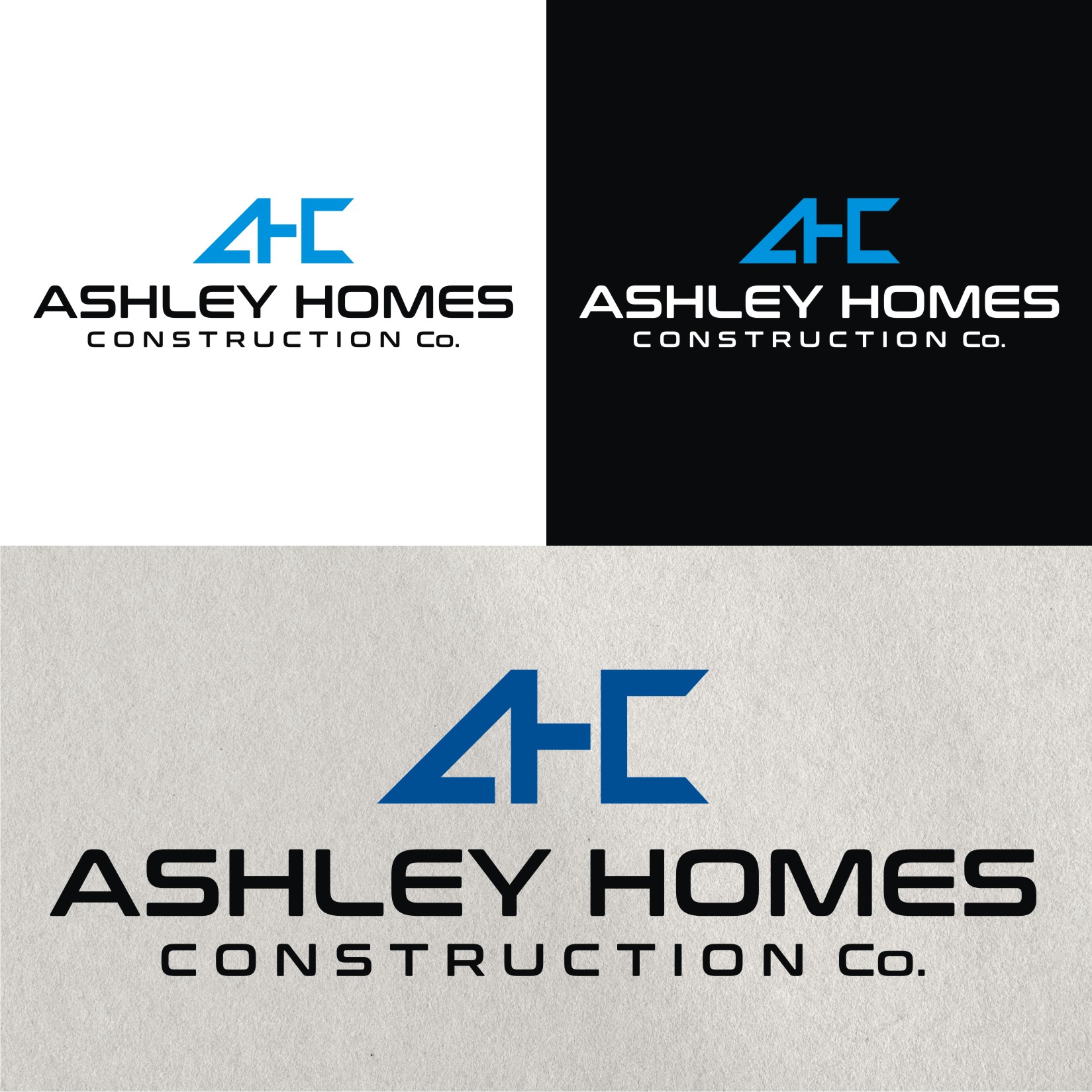 Diseño de Logo por DIXIMAN para Ashley Homes Construction Co LLC | Diseño #30492259