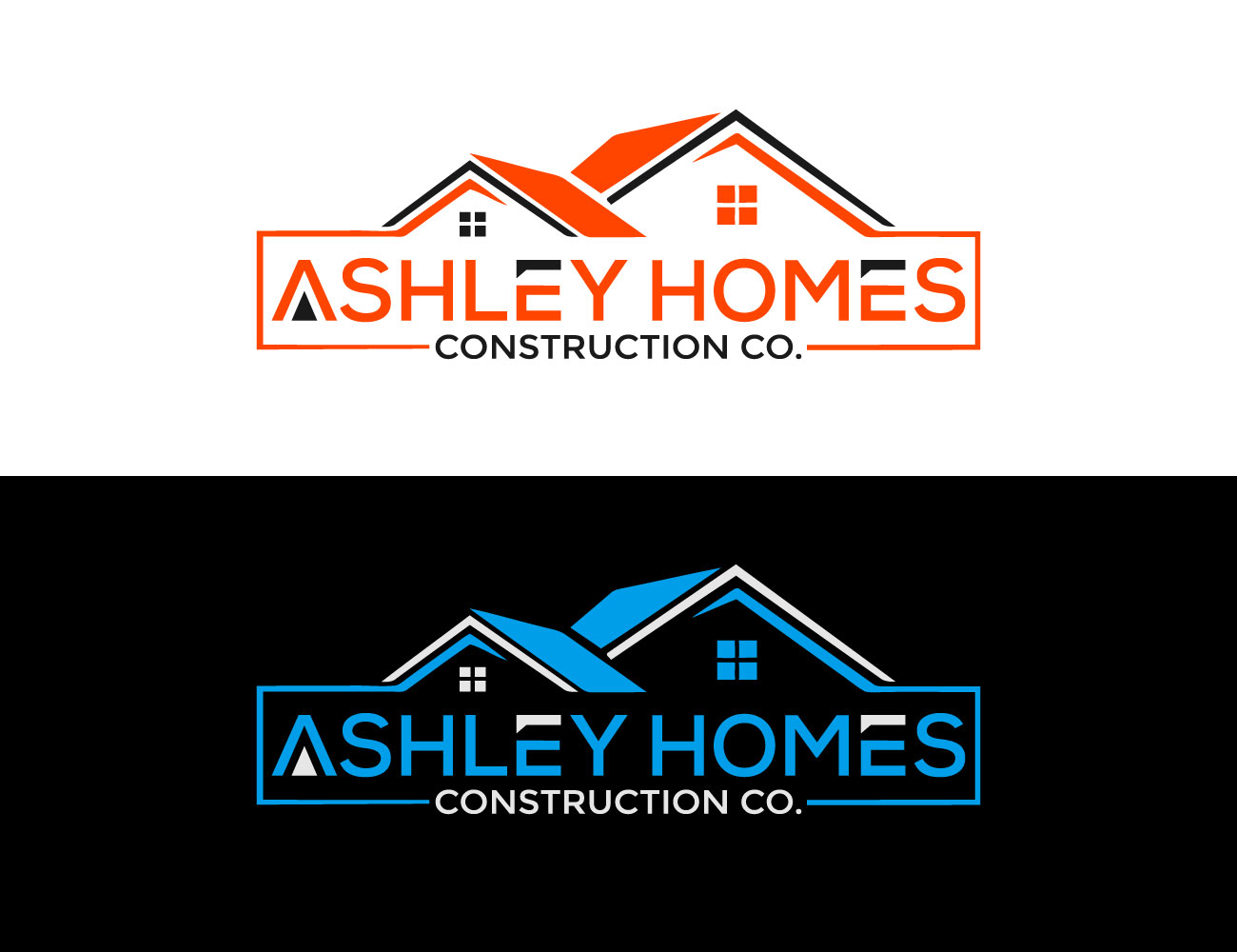 Logo Design by Logo24.com for Ashley Homes Construction Co LLC | Design #30484687