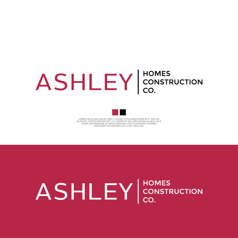 Logo-Design von Afsan Brandify für Ashley Homes Construction Co LLC | Design #30495571