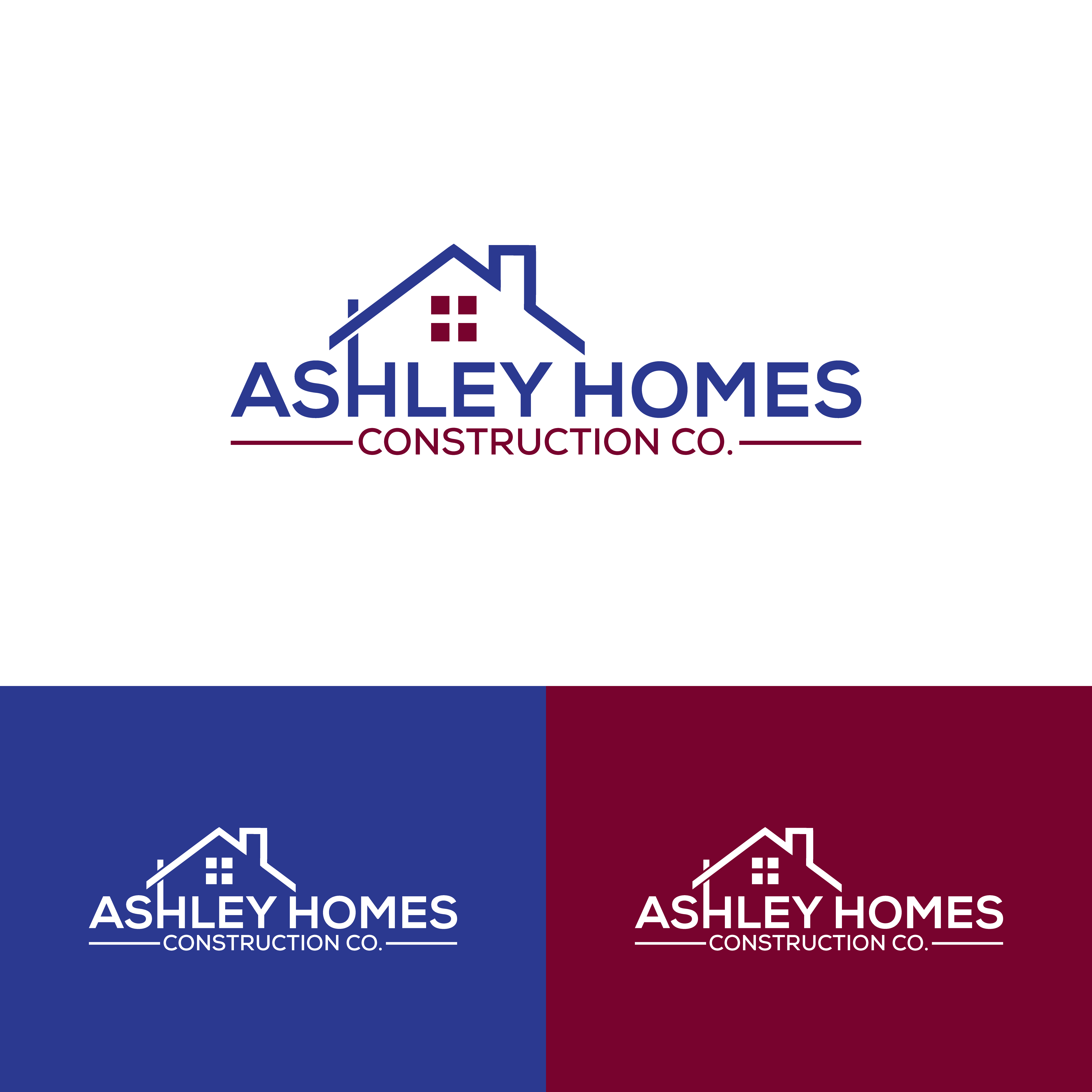 Logo-Design von M Art & Design für Ashley Homes Construction Co LLC | Design #30483884