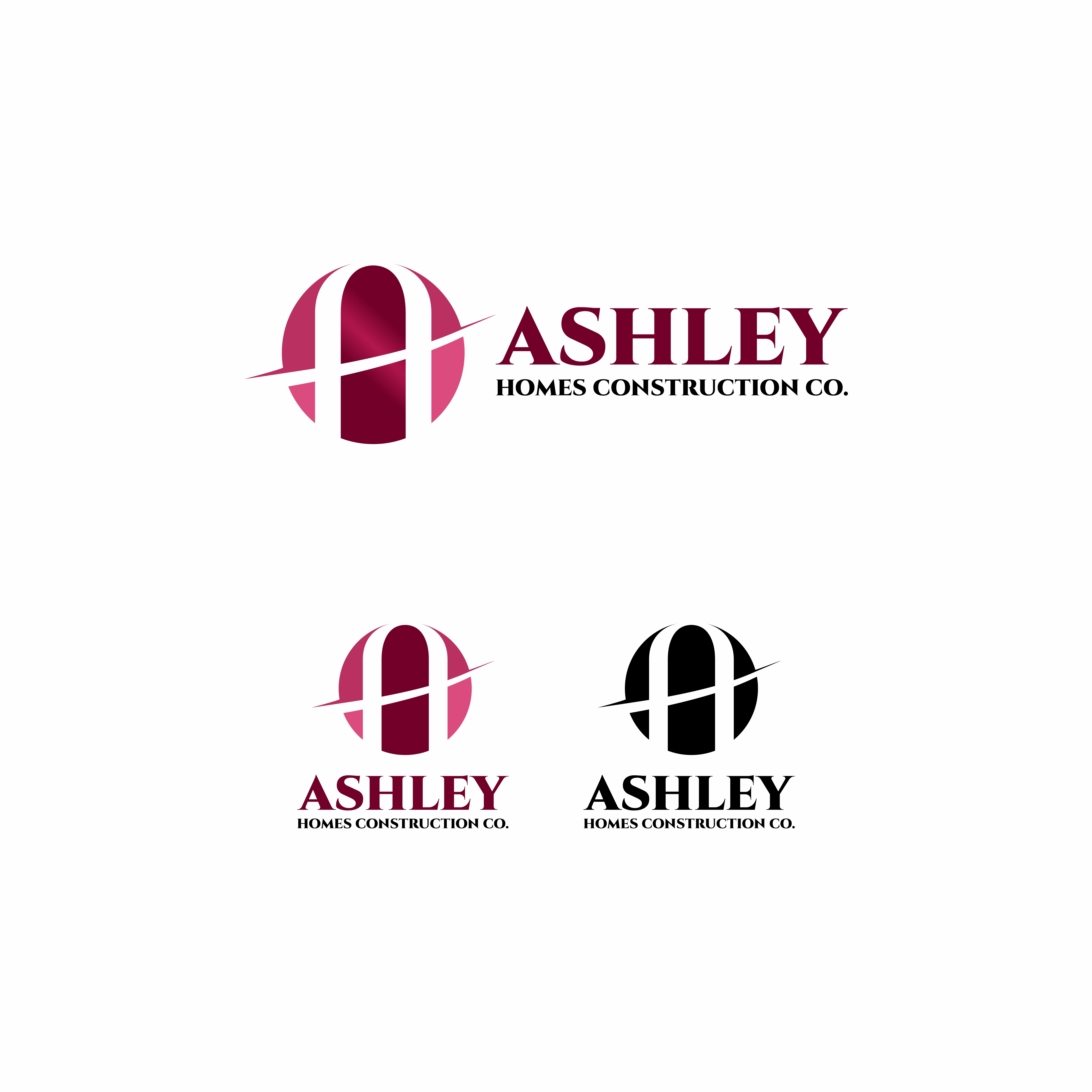 Logo-Design von enka94 für Ashley Homes Construction Co LLC | Design #30483558
