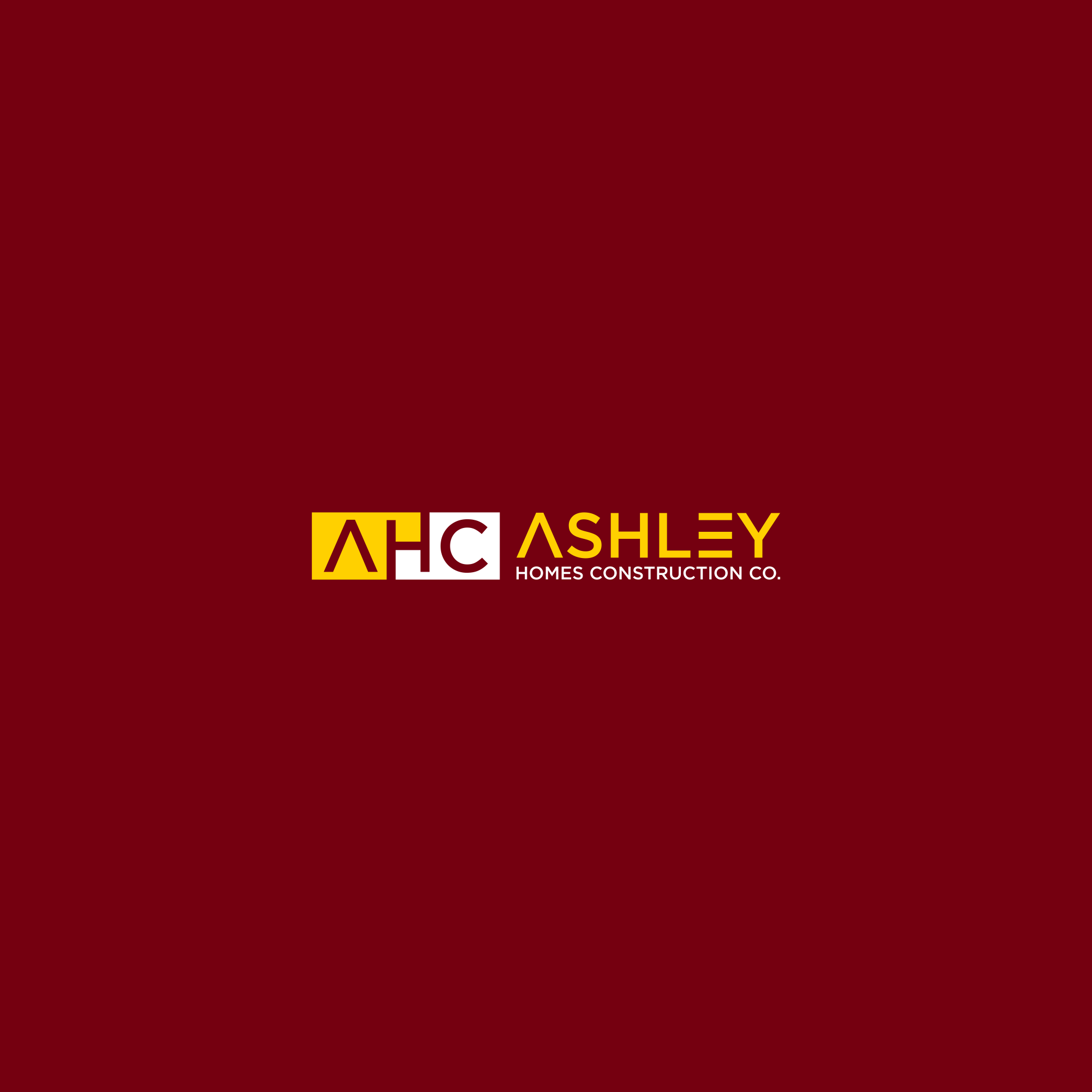 Logo-Design von Masio_ für Ashley Homes Construction Co LLC | Design #30494579