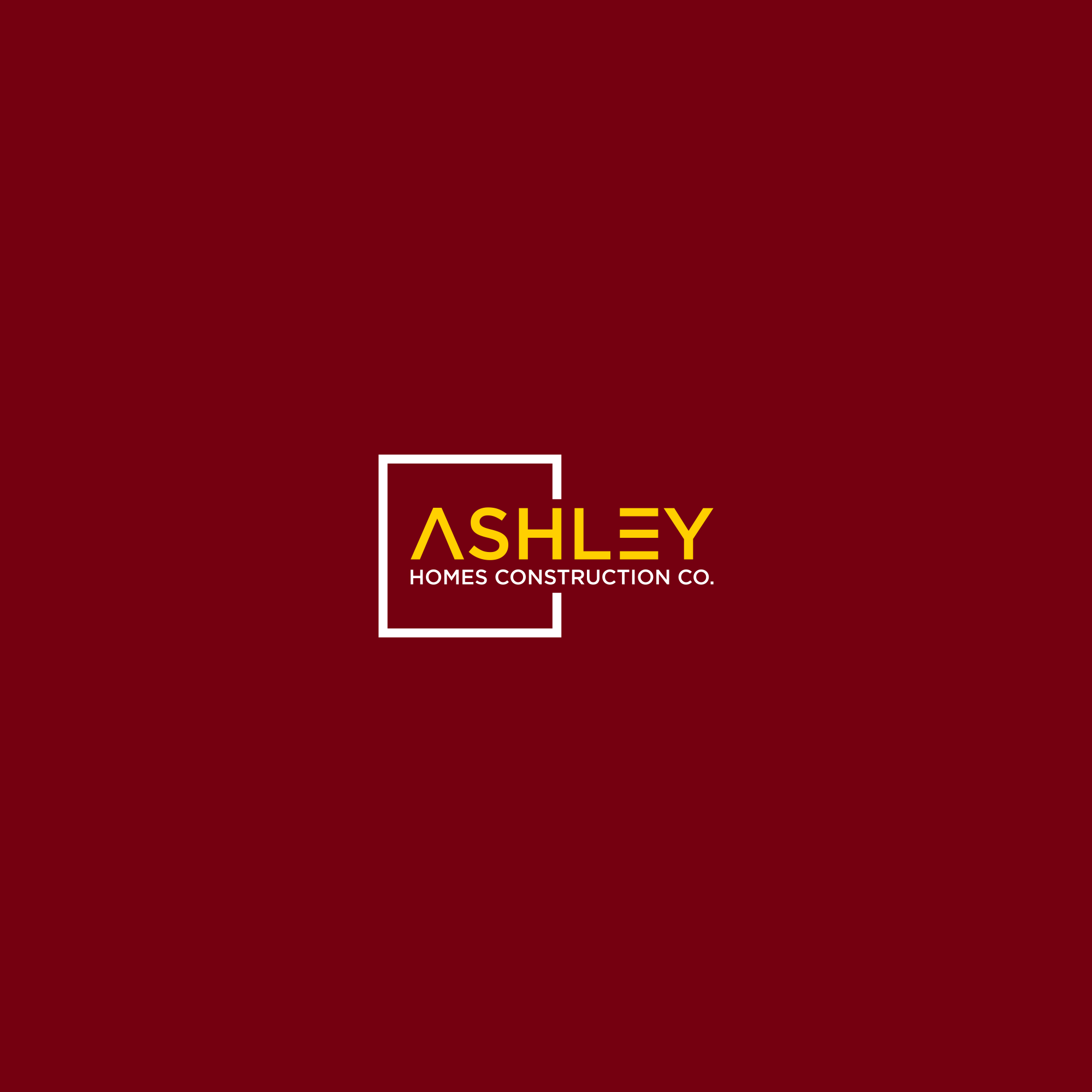 Logo-Design von Masio_ für Ashley Homes Construction Co LLC | Design #30494614