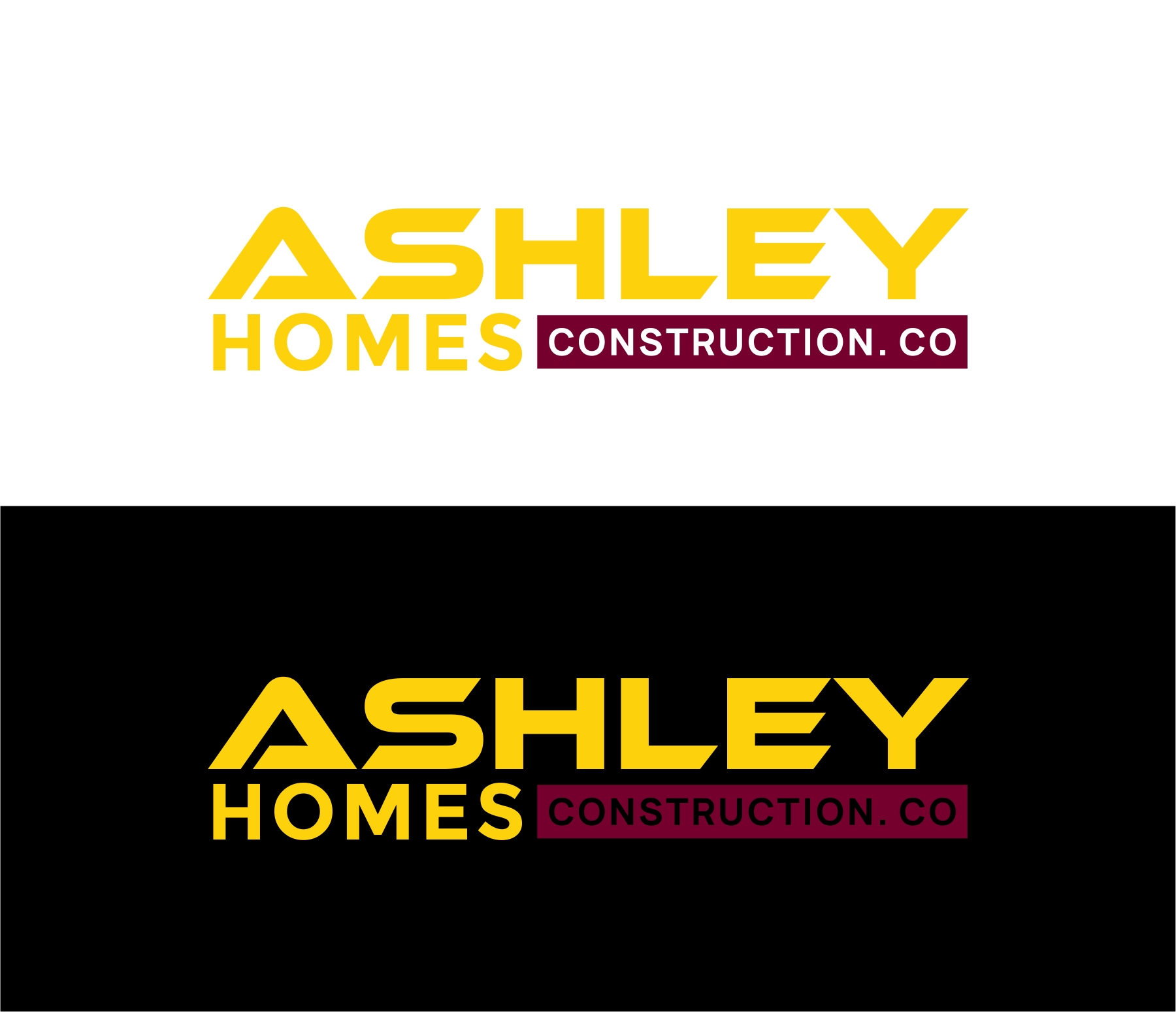 Logo-Design von Mozez32 für Ashley Homes Construction Co LLC | Design #30486187