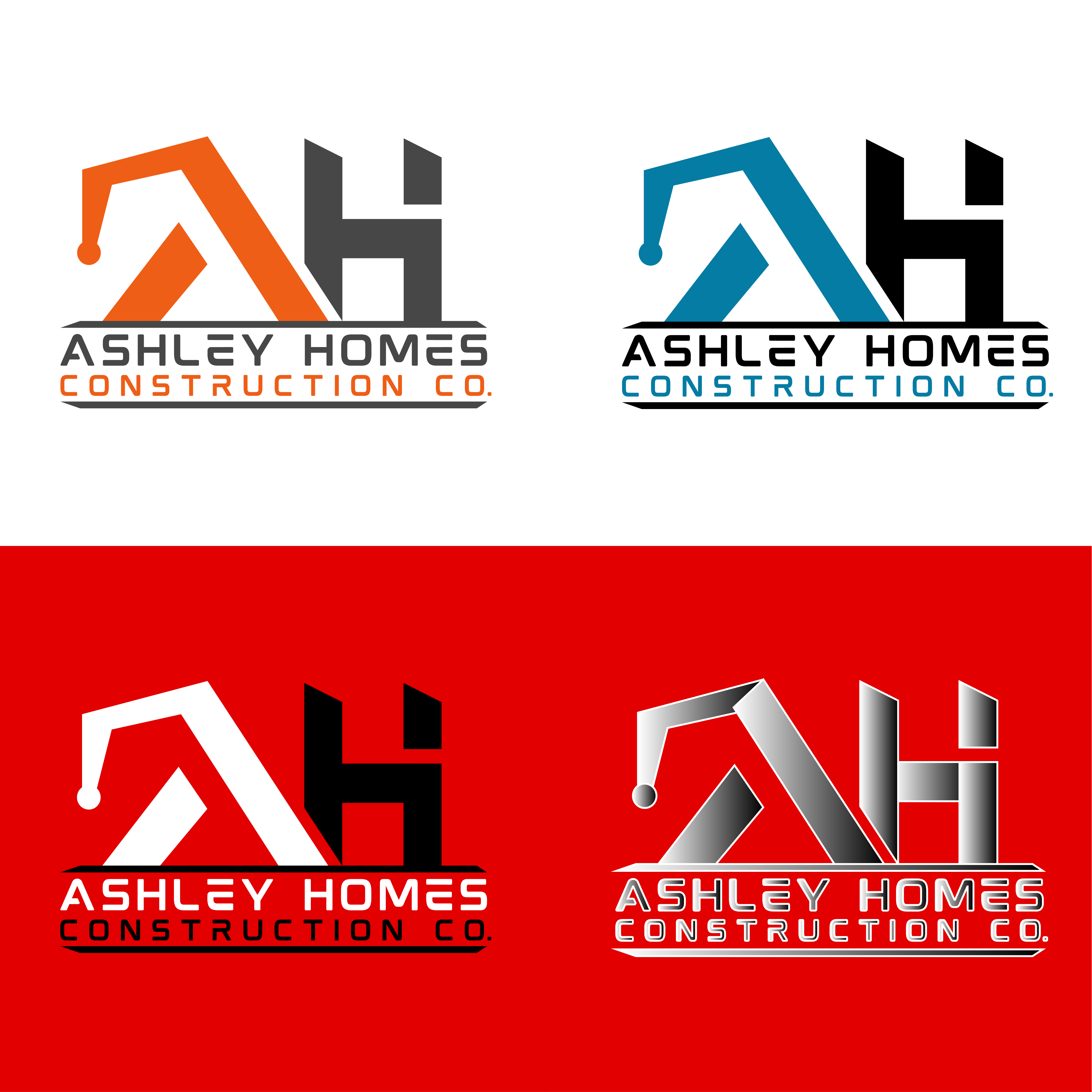 Diseño de Logo por Graphicsekh8016 para Ashley Homes Construction Co LLC | Diseño #30490333