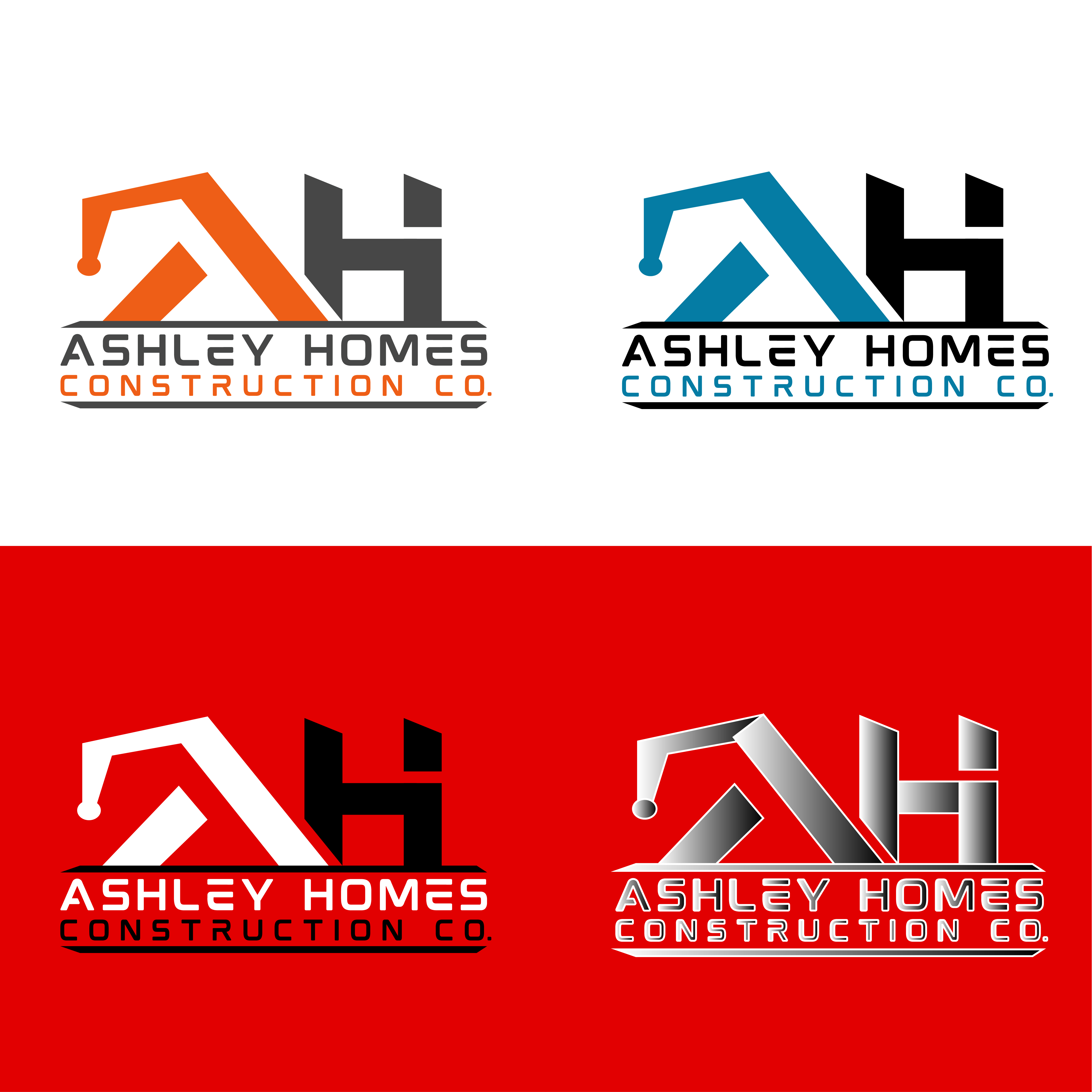 Diseño de Logo por Graphicsekh8016 para Ashley Homes Construction Co LLC | Diseño #30492082