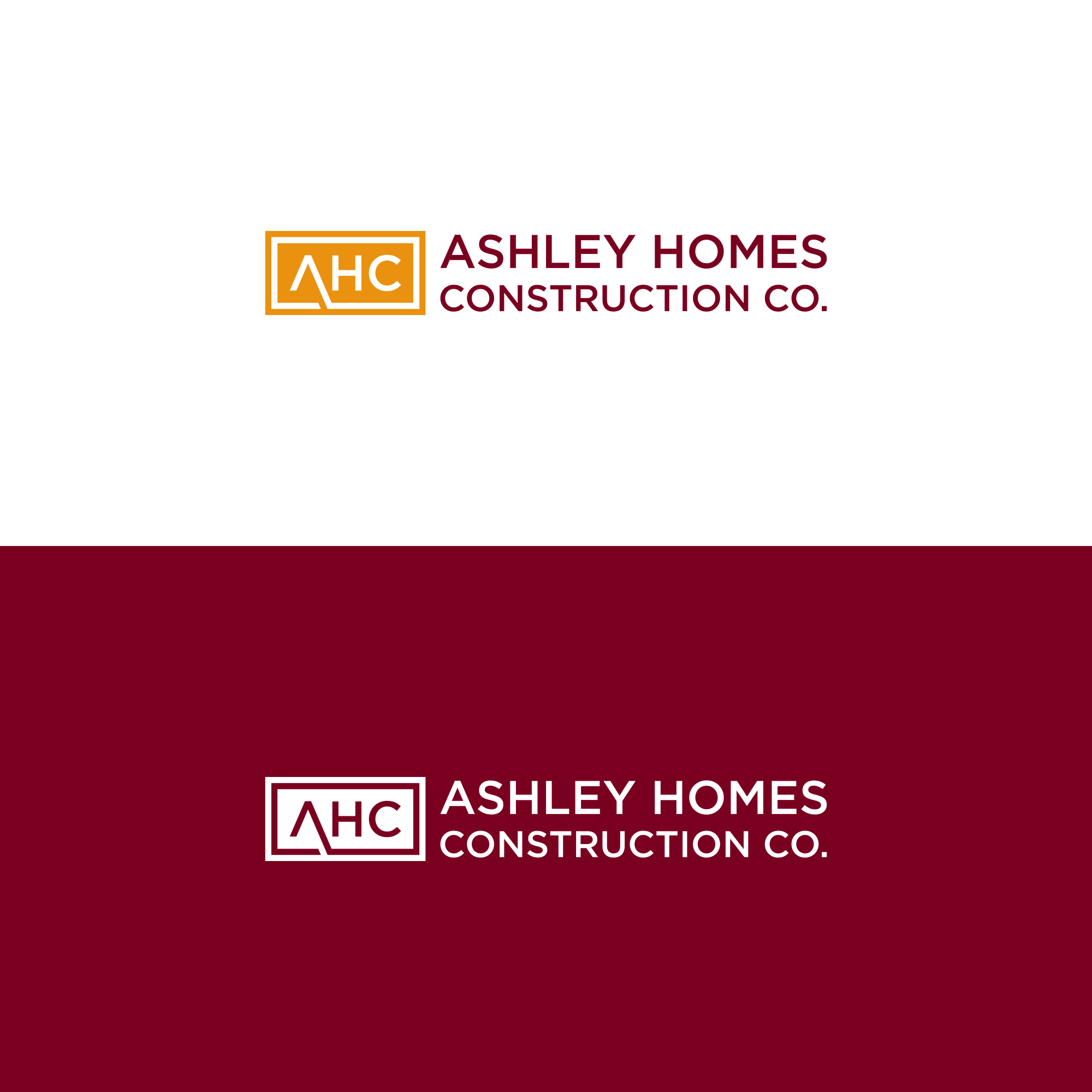 Logo Design by B.O_studio for Ashley Homes Construction Co LLC | Design #30496619