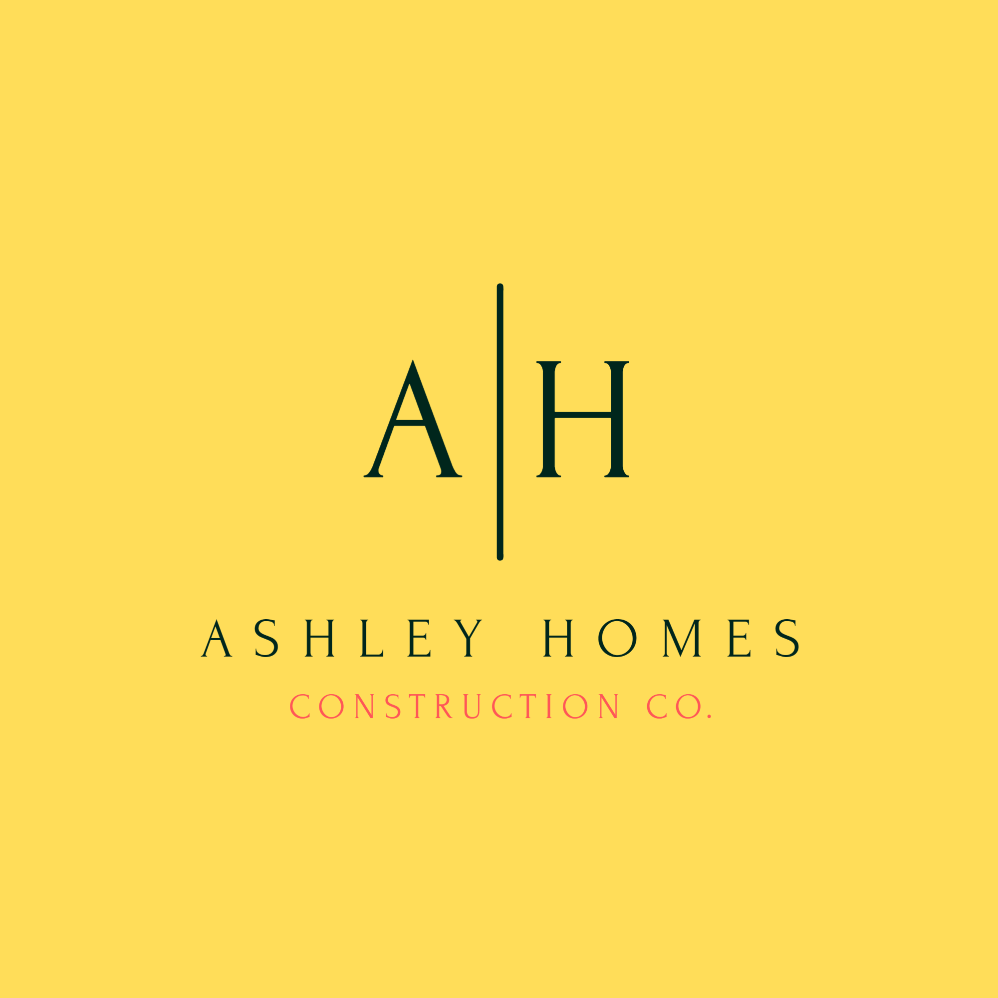 Logo-Design von mALINTHA rANSILU für Ashley Homes Construction Co LLC | Design #30519004