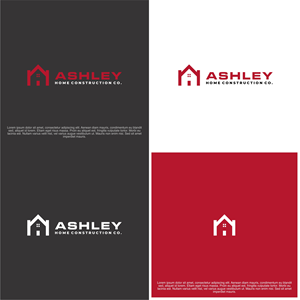 Logo Design by rizkielrachman for Ashley Homes Construction Co LLC | Design: #30522717
