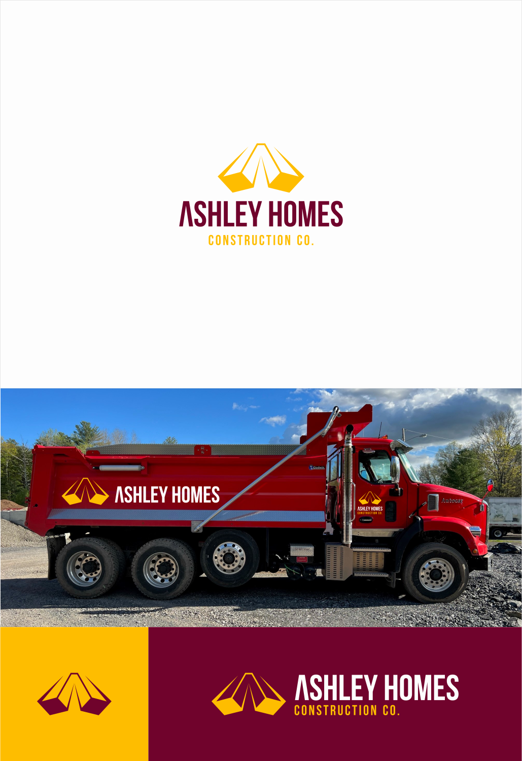Logo Design by R!CKY for Ashley Homes Construction Co LLC | Design #30495333