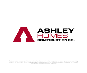 Logo Design by Wild Geek for Ashley Homes Construction Co LLC | Design: #30483855