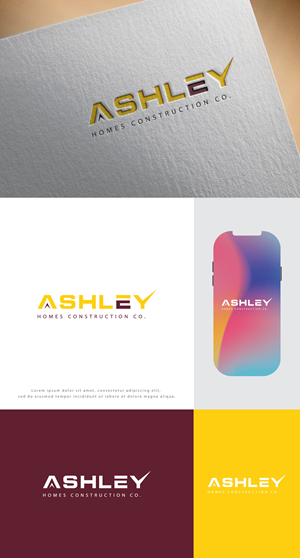 Logo Design by Mohammad_Rasel for Ashley Homes Construction Co LLC | Design: #30491855