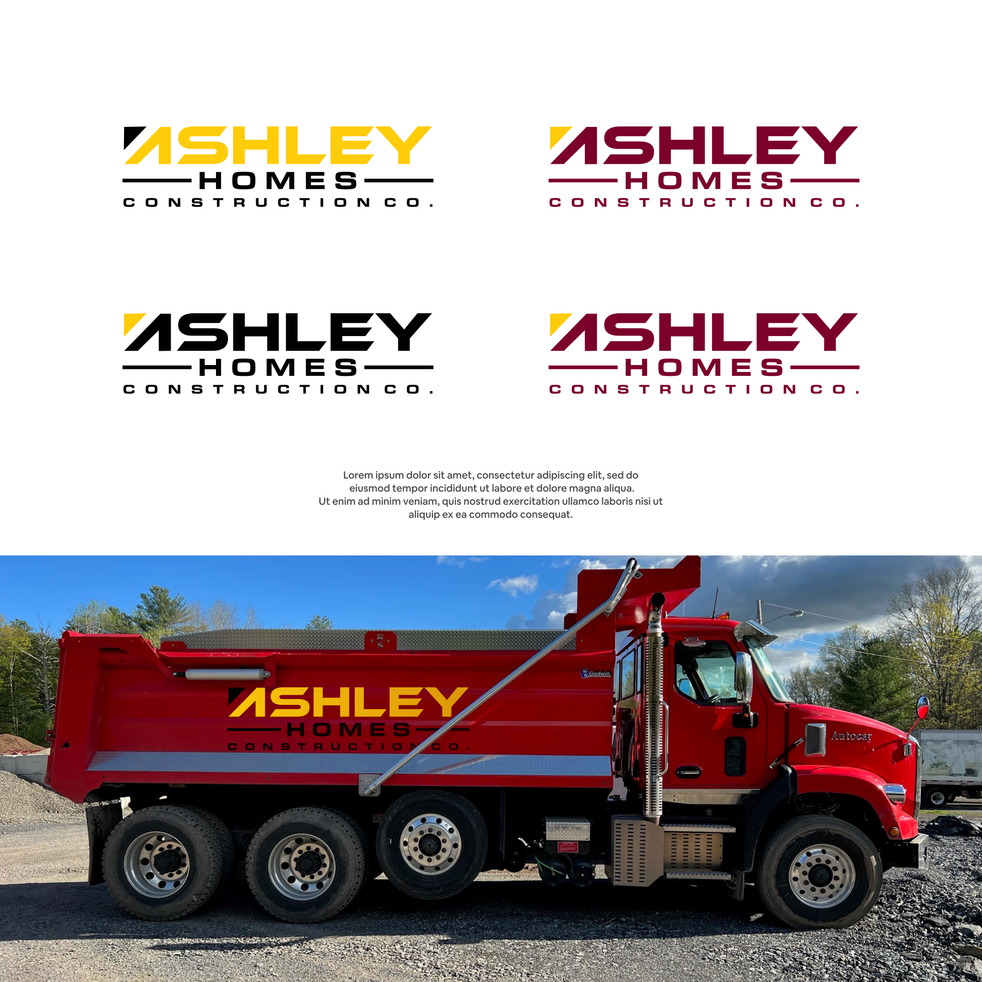 Logo-Design von DesignFirst für Ashley Homes Construction Co LLC | Design #30484158