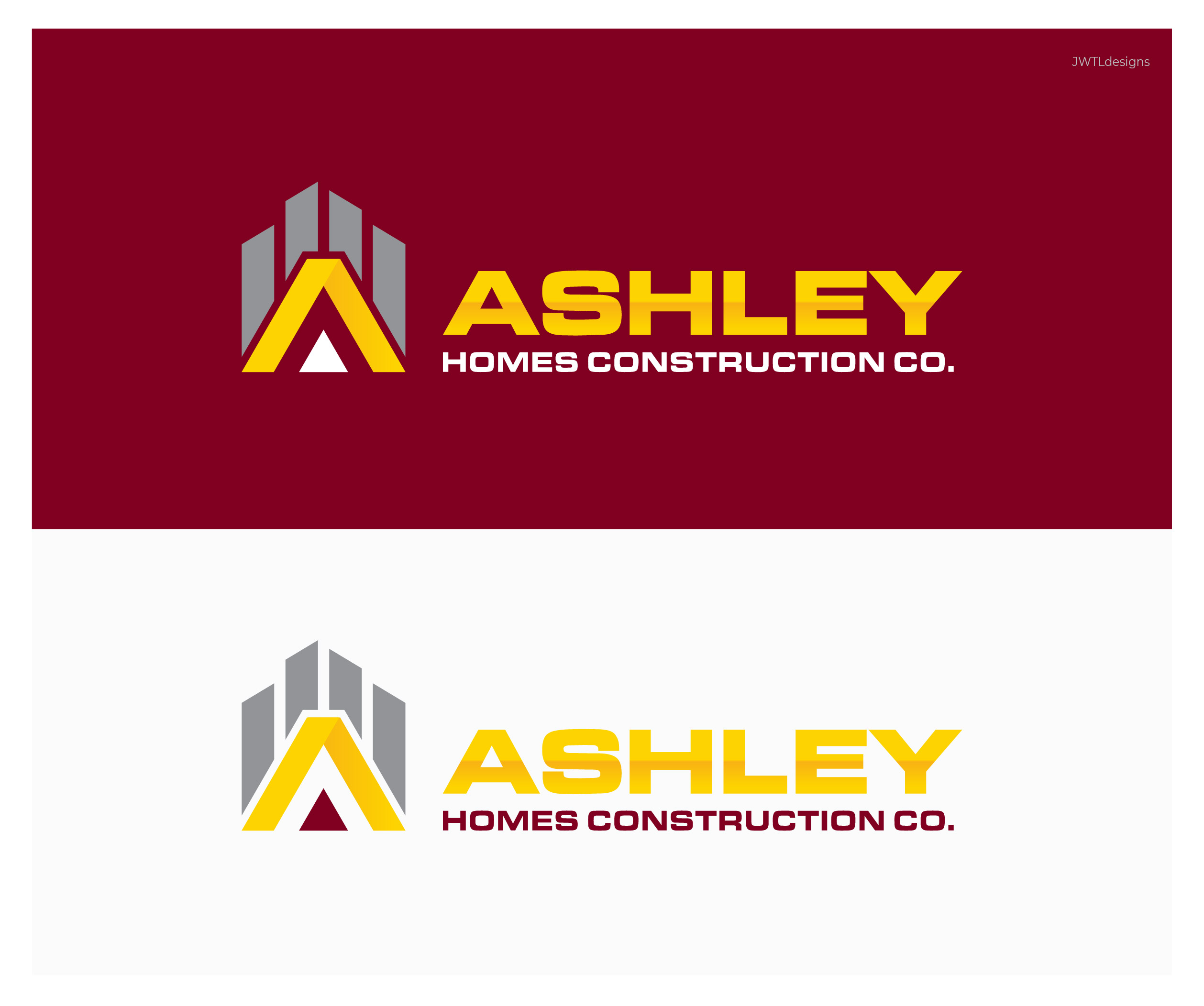 Logo Design by JWTL for Ashley Homes Construction Co LLC | Design #30484569