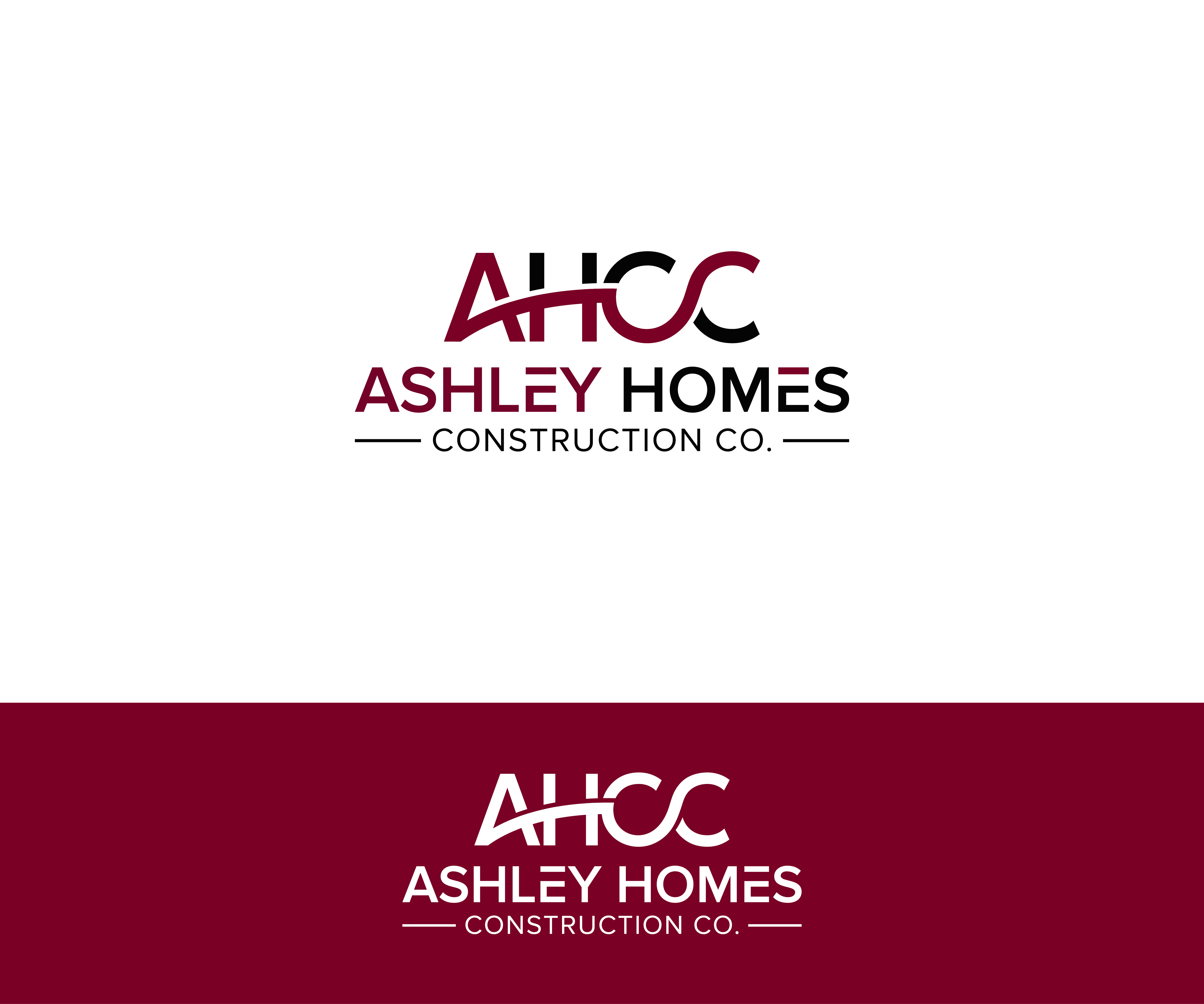 Logo Design by N M Designs for Ashley Homes Construction Co LLC | Design #30526267