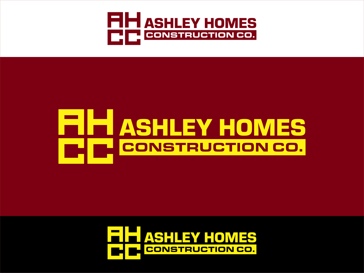 Logo Design by BNdesigner for Ashley Homes Construction Co LLC | Design #30506485