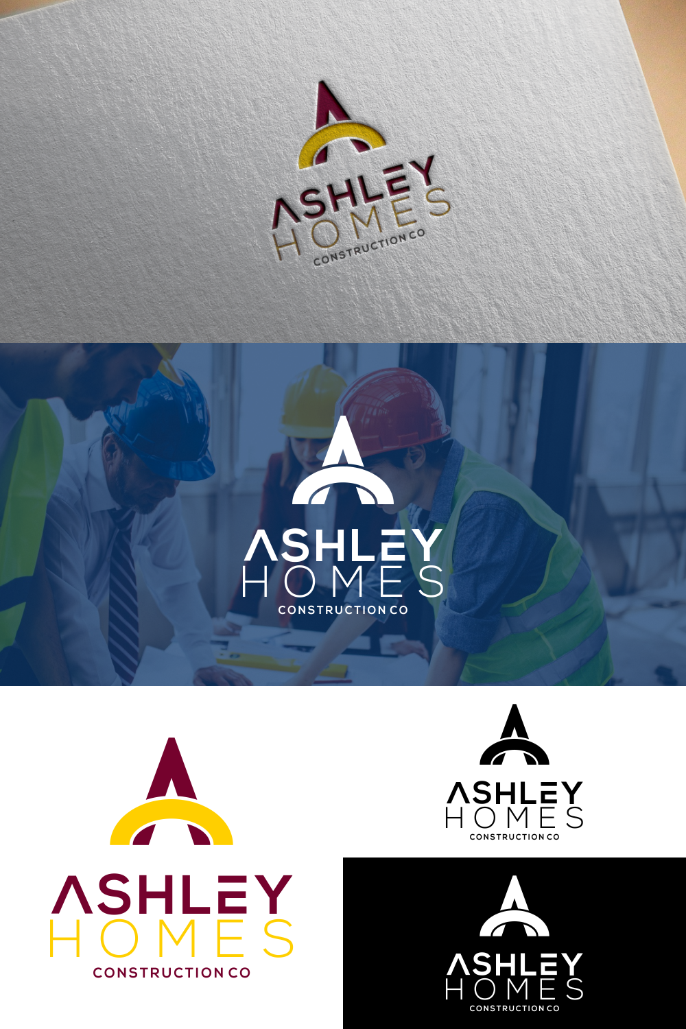 Logo-Design von Tangantengen für Ashley Homes Construction Co LLC | Design #30494548