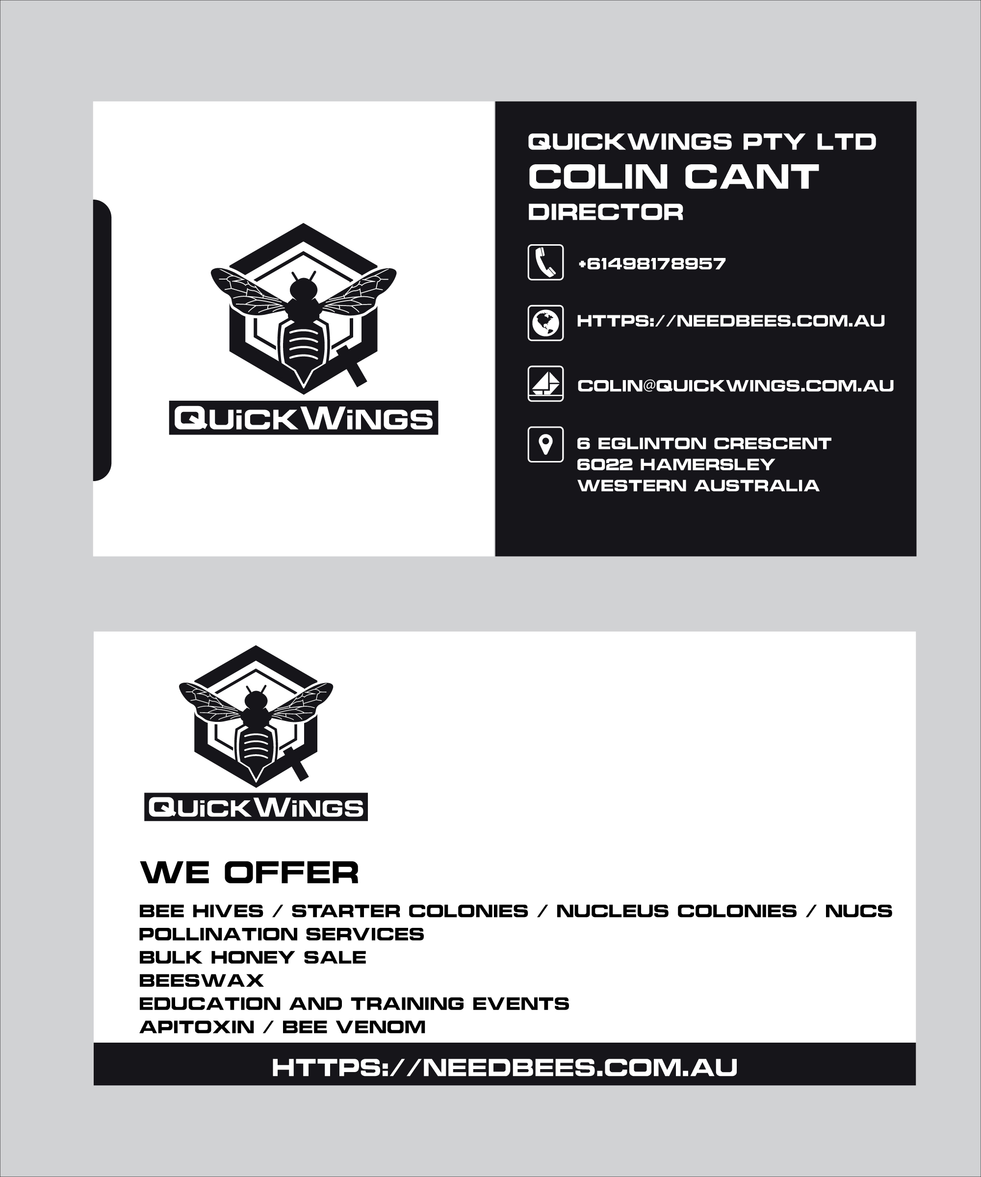 Business Card Design by MHP Graphics House for this project | Design #30482755