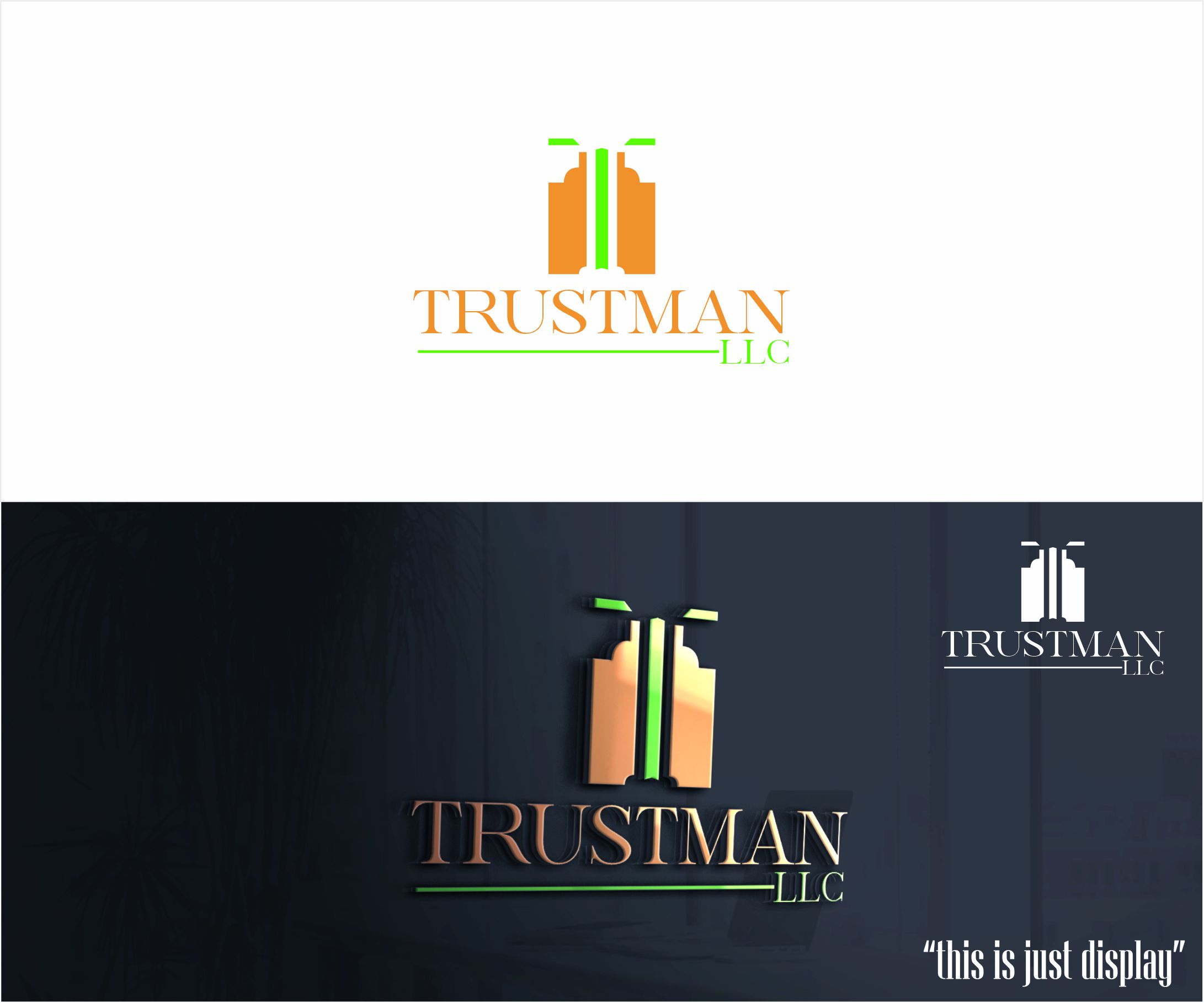 Logo-Design von alkaline für Trustman, LLC | Design #30489231