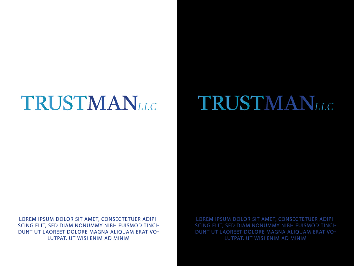Logo Design by CG Logo for Trustman, LLC | Design #30519584