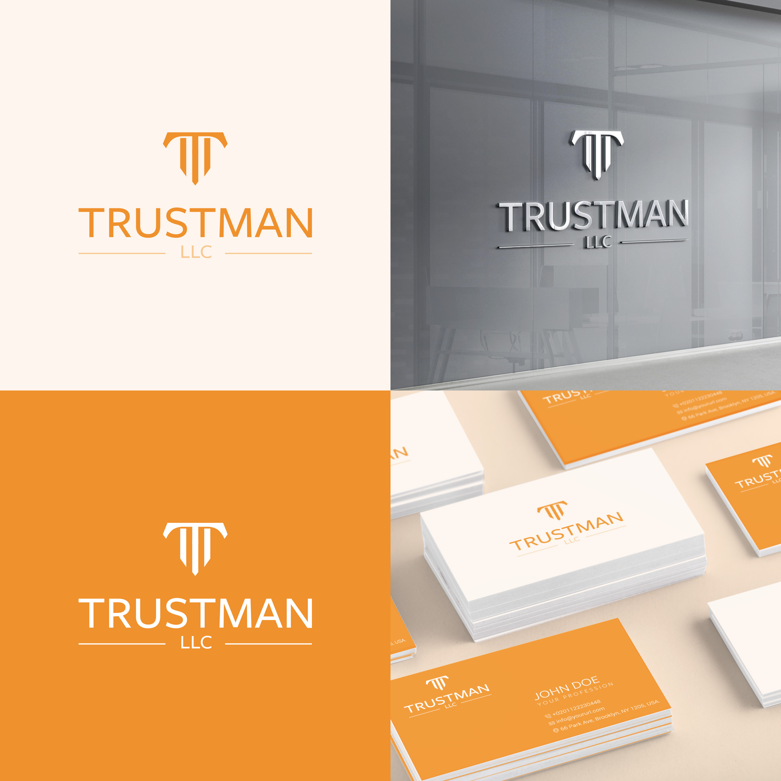 Logo Design by genchan for Trustman, LLC | Design #30488121