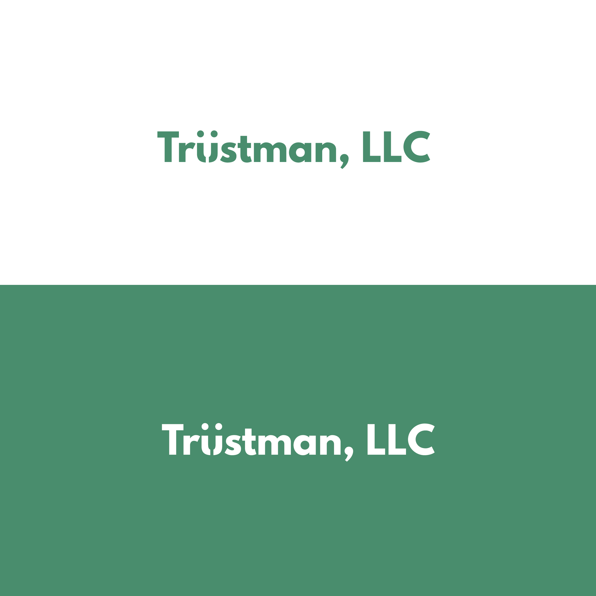 Logo Design by dskyvbc for Trustman, LLC | Design #30487014