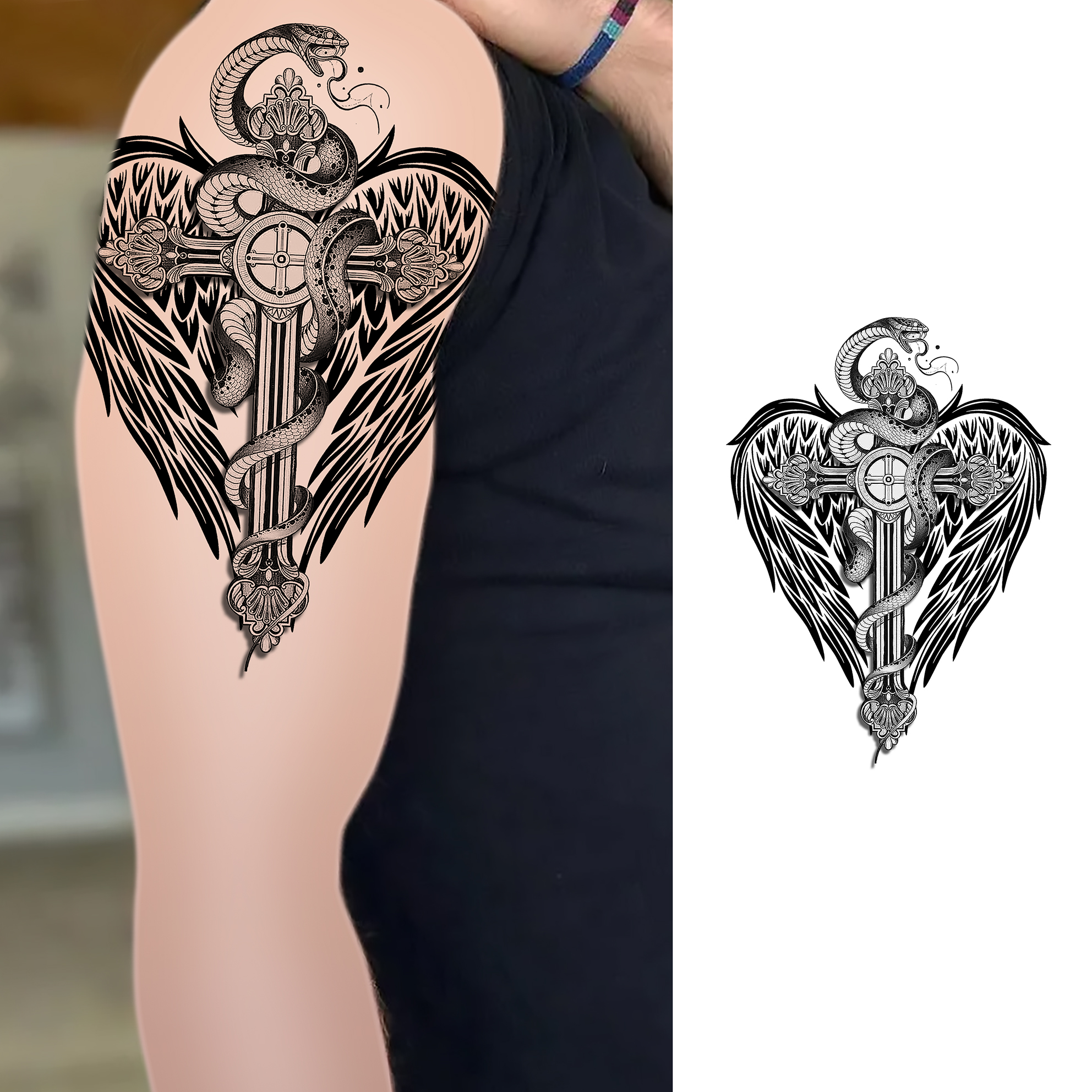 Tattoo Design by Jose Lopez ( Verified Pro Designer ) for this project | Design #30522352