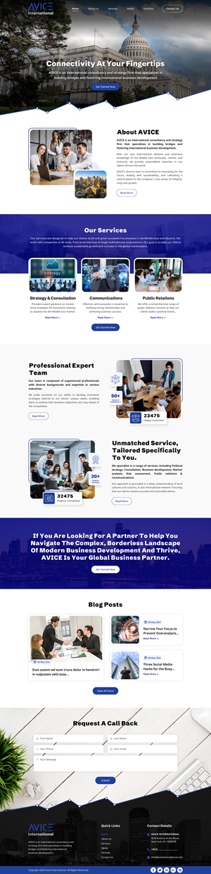 Wordpress Design by Sbss for this project | Design: #30495416
