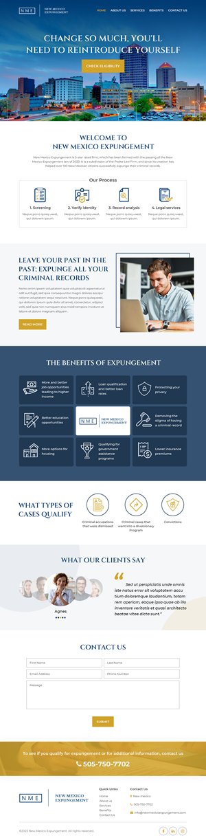 Wordpress Design by Starlyn DS for this project | Design: #30500056