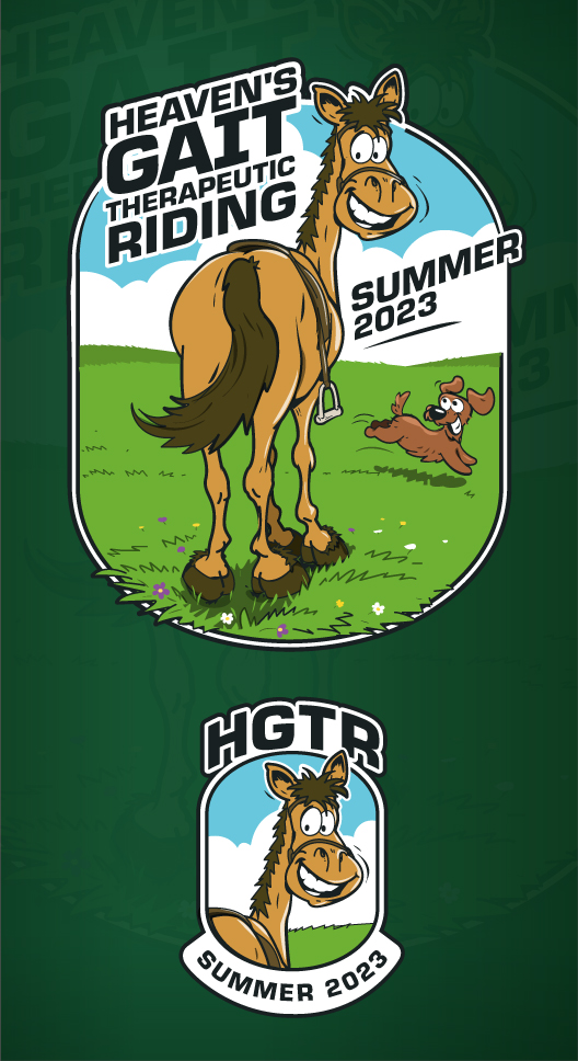 T-shirt Design by Suprakash 3 for Heaven's Gait Therapeutic Riding, Inc. | Design #30508682