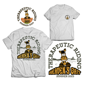 T-shirt Design by onze design for Heaven's Gait Therapeutic Riding, Inc. | Design: #30501361