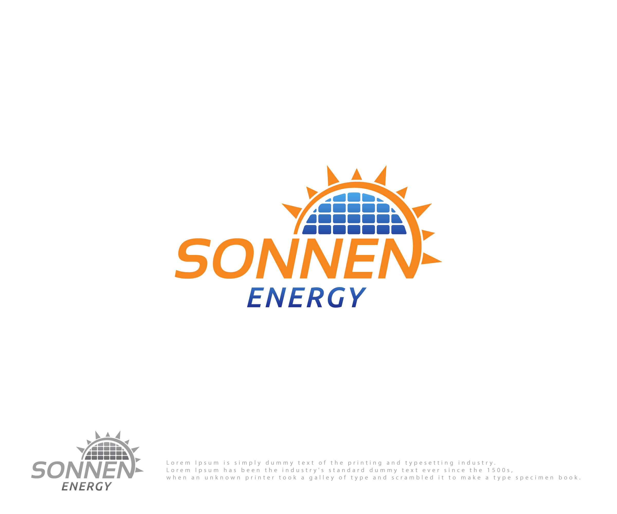 Logo Design by ecorokerz for Sonnen Energy Ltd. | Design #30498681