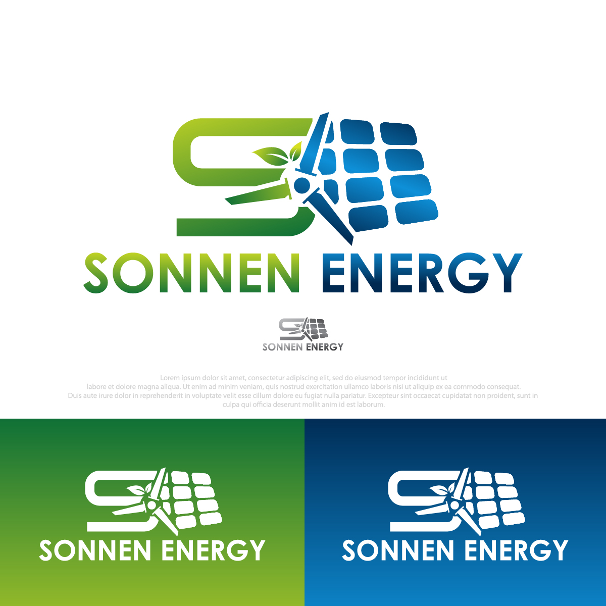 Logo Design by DesignLima for Sonnen Energy Ltd. | Design #30502266