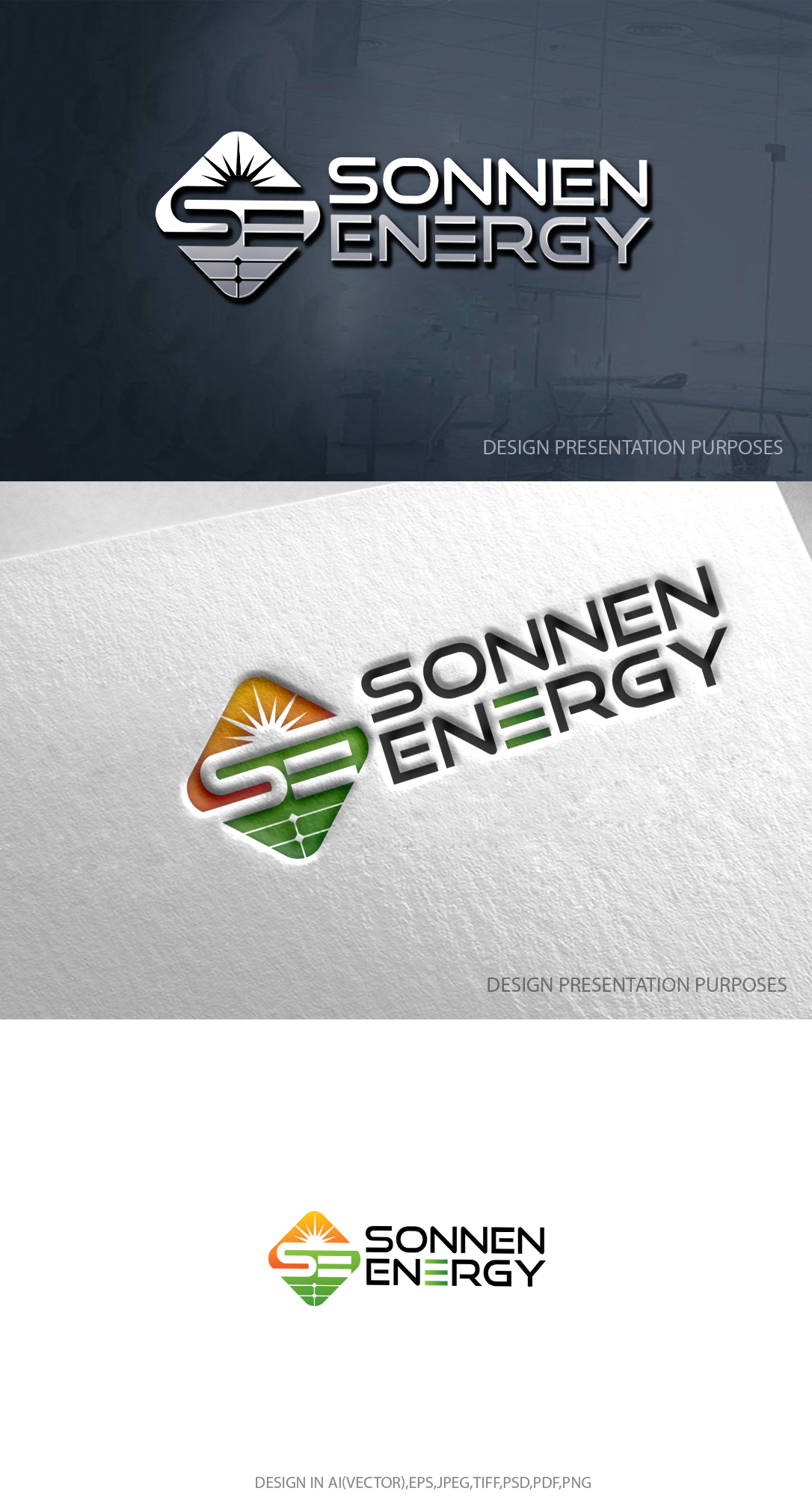 Logo Design by zebronicgraphic for Sonnen Energy Ltd. | Design #30502321