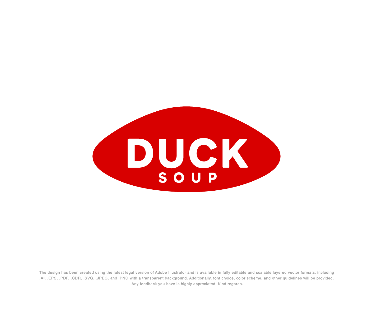 Logo Design by Wild Geek for Duck Soup | Design #30500332