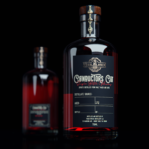 Verpackungs-Design von TM Kreatif für Train Wreck Distillery | Design: #30527902