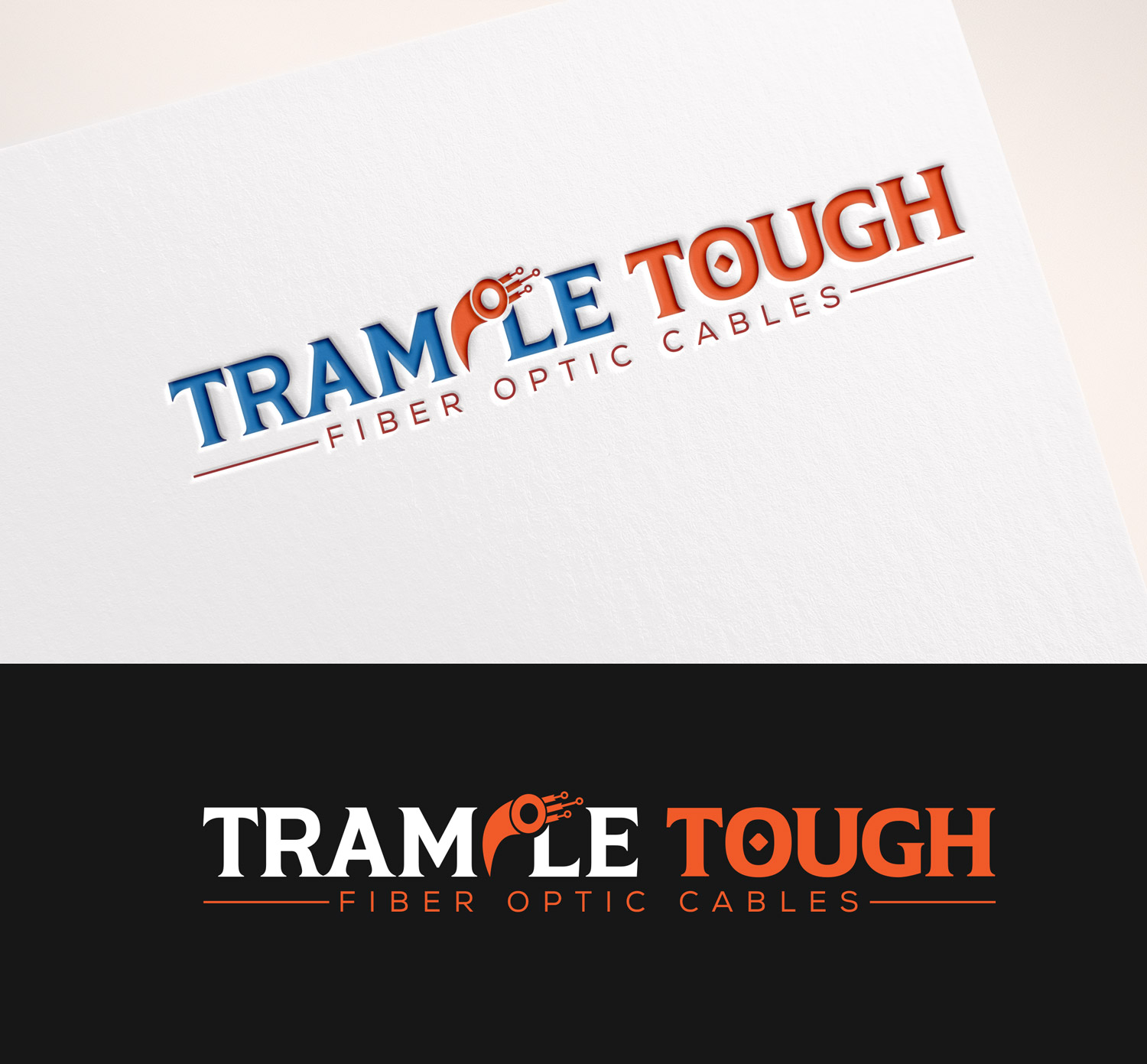 Logo Design by M Art & Design for FiberCablesDirect.com | Design #30498766