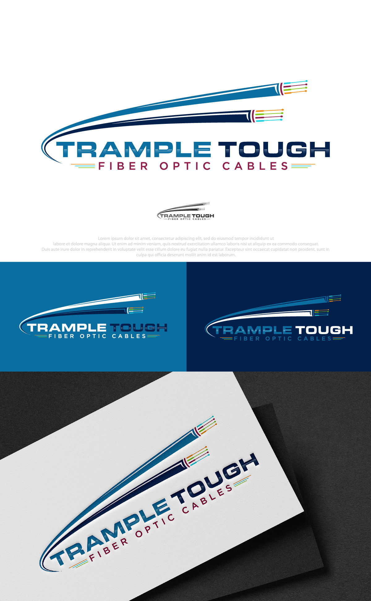 Diseño de Logo por DesignLima para FiberCablesDirect.com | Diseño #30498936