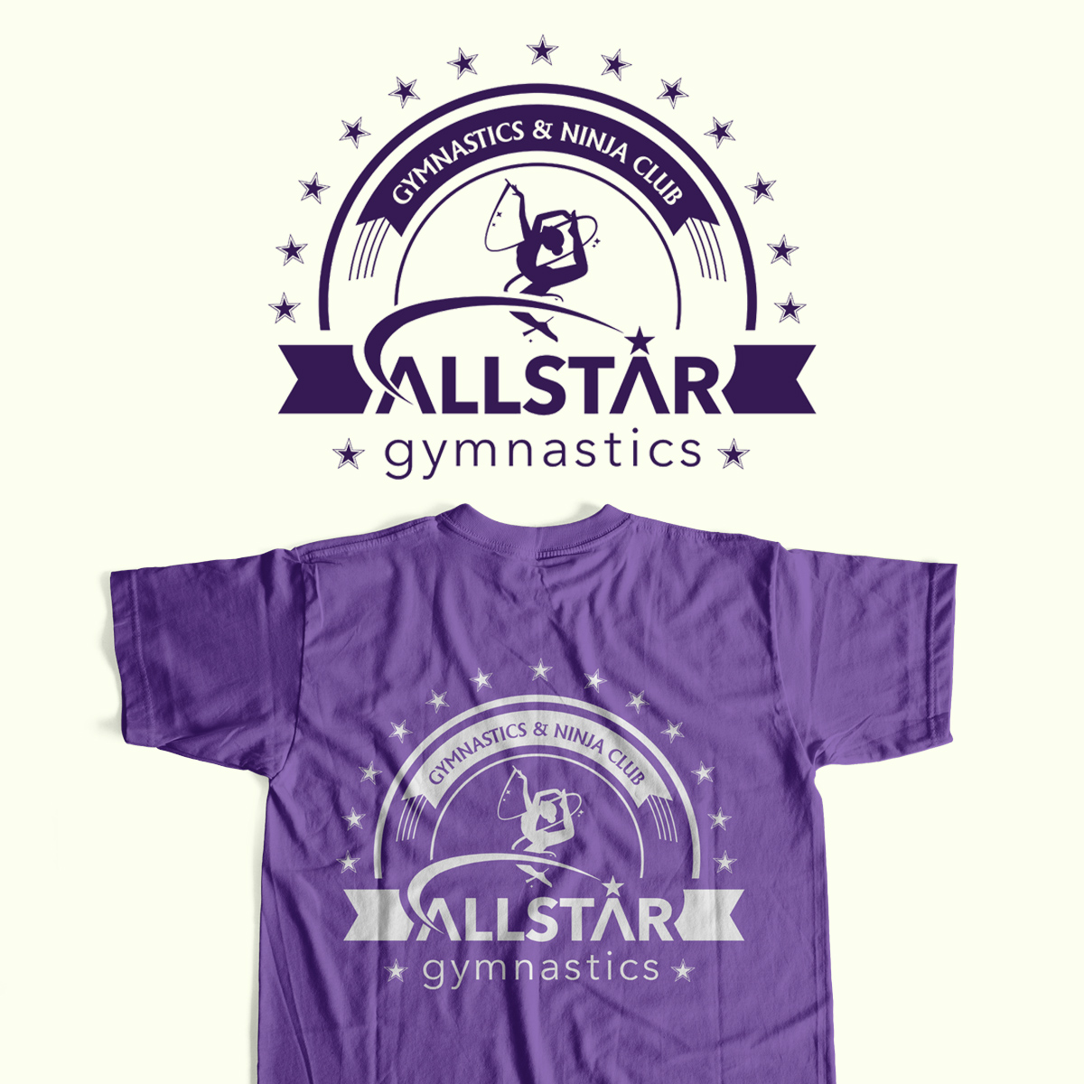 T-shirt Design by Shey93 for Allstar Gymnastics | Design #30505515