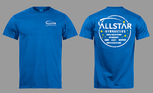 T-shirt Design by Johncina for Allstar Gymnastics | Design: #30526555