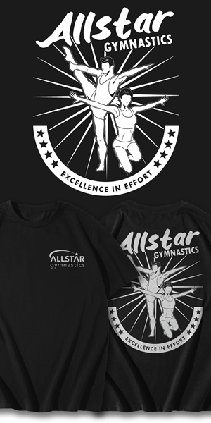 T-shirt Design by yudaarahman for Allstar Gymnastics | Design: #30535920