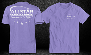T-shirt Design by Kiki Hermawan for Allstar Gymnastics | Design: #30527616