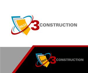 Logo-Design von Paint-Tools für Page 3 Construction | Design #30500475
