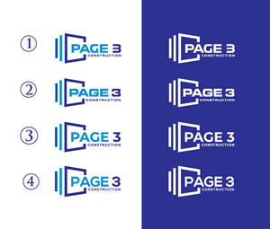 Logo-Design von ax design2 für Page 3 Construction | Design: #30511173