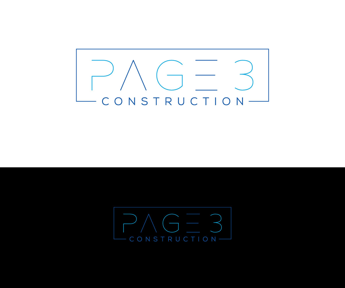 Logo-Design von DesignMaker 2 für Page 3 Construction | Design #30537329